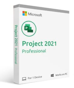 MICROSOFT Project 2021 Professional License – 1PC