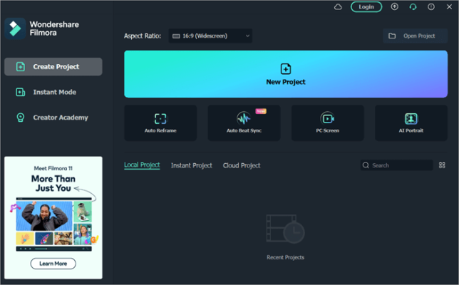 Wondershare Filmora 11 for windows