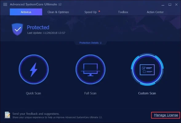 Advanced SystemCare Ultimate 16