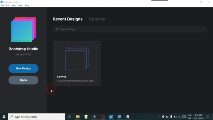 Bootstrap Studio Professional 6