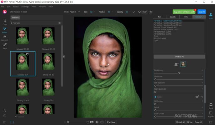 ON1 Portrait AI 2023