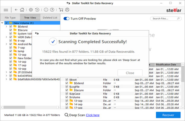 Stellar Toolkit for Data Recovery 11