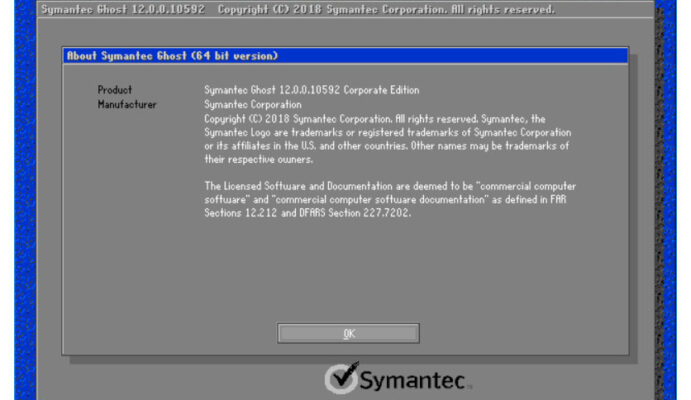 Symantec Ghost Boot CD 12