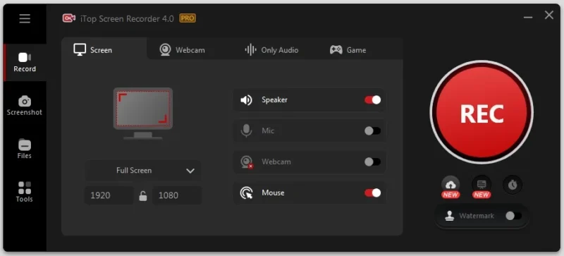 iTop Screen Recorder Pro 4