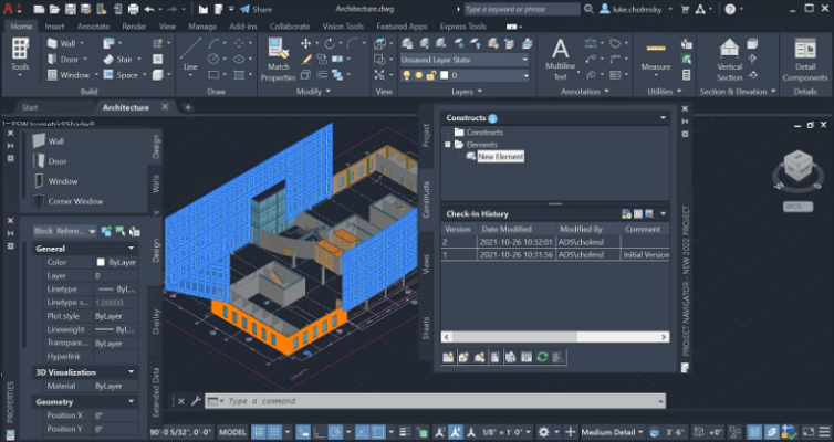Architecture Addon 2024 for Autodesk AutoCAD