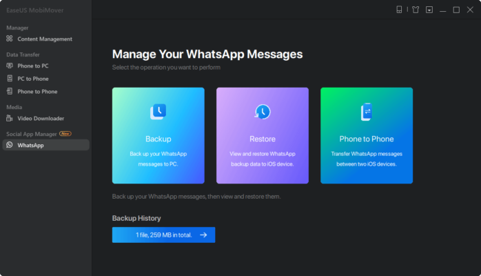 EaseUS MobiMover 6 Pro