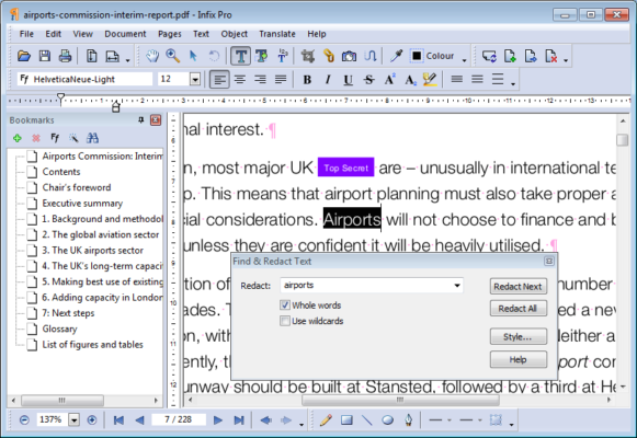 Infix PDF Editor Pro 7