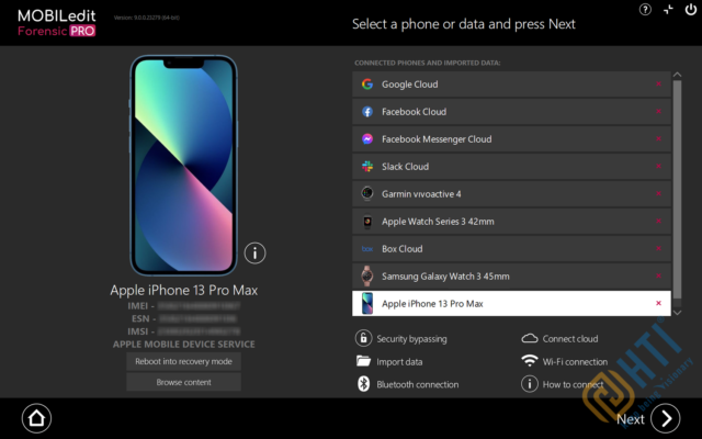 MOBILedit Forensic Express Pro 7