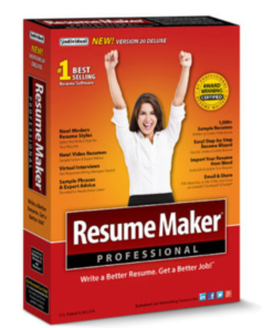ResumeMaker Professional Deluxe 20