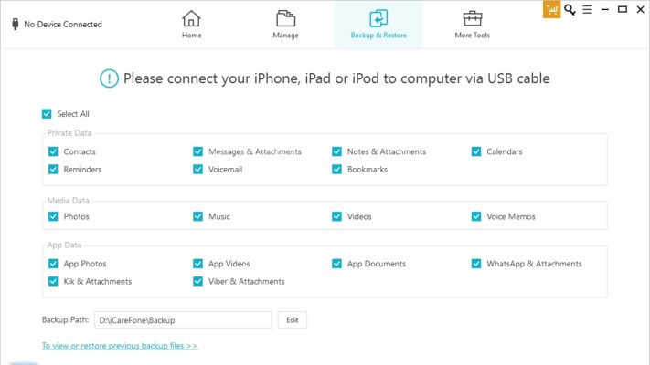 Tenorshare iCareFone 2023