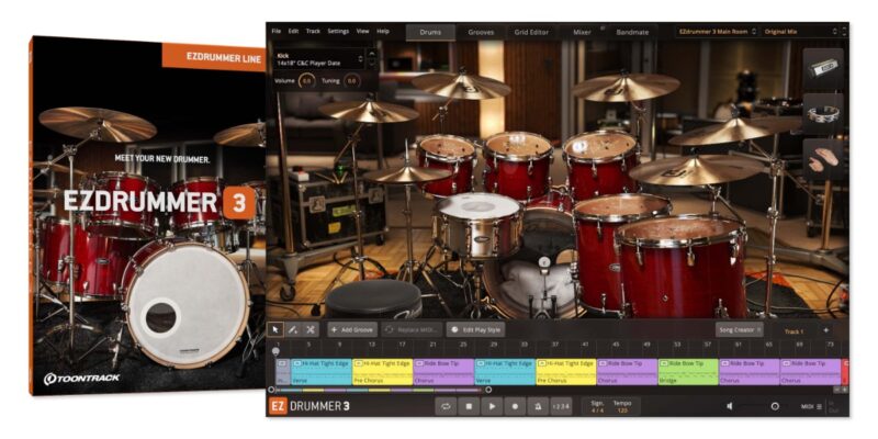 ToonTrack EZdrummer 3 